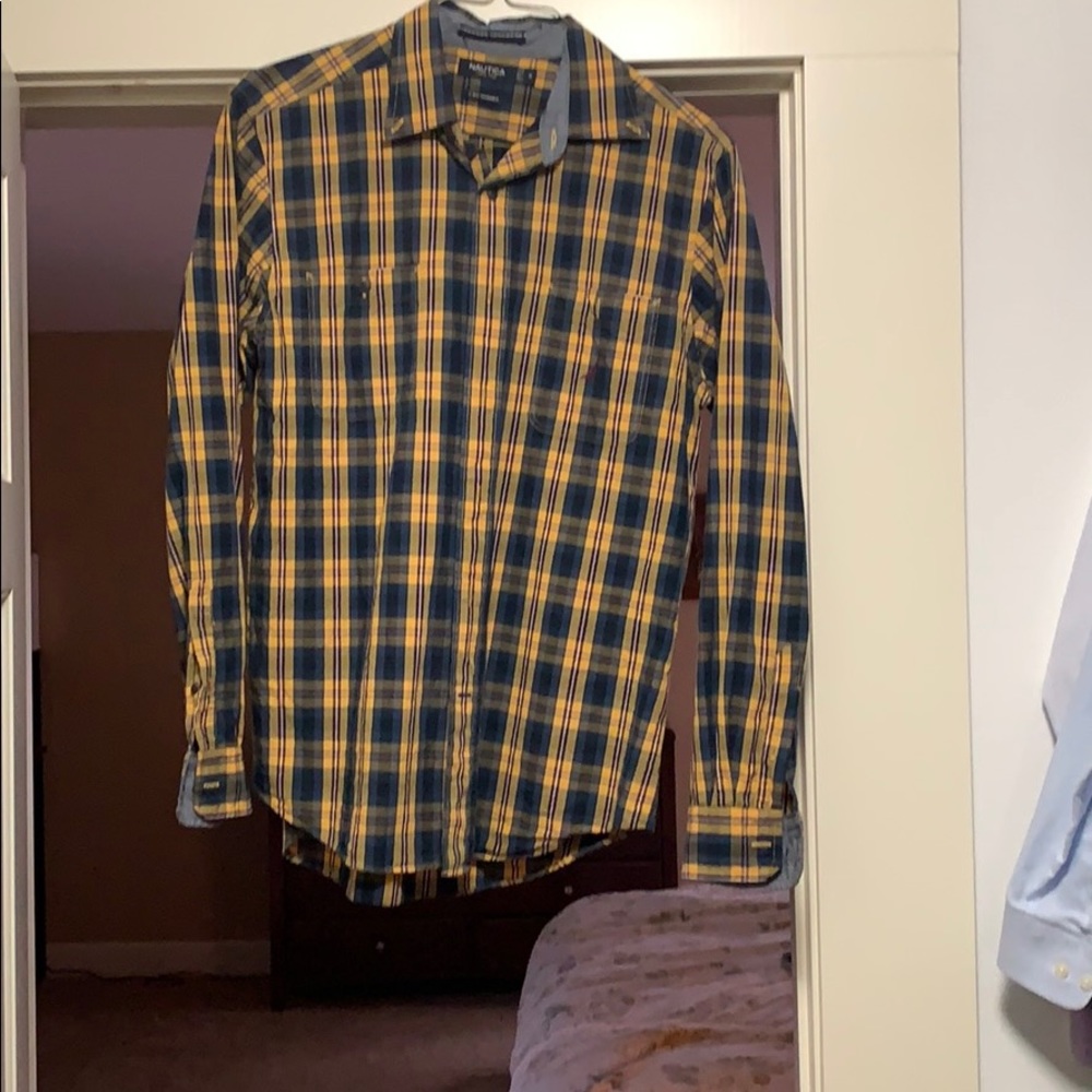 Lightly worn button down shirt